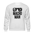 Macho Man Wrestler Ooold School Purple Sweatshirt