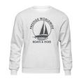 Prestige Worldwide Funny Cool Boats And Hoes Graphic Humor Sweatshirt