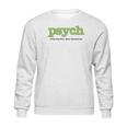 Psych Title Heather Ringer Sweatshirt