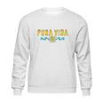 Pura Vida Costa Rica Surfing Beach Holidays Sweatshirt