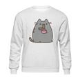 Pusheen The Cat Eating Noodles Sweatshirt