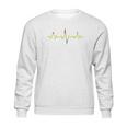 Reggae Music Heartbeat Rastafari Rasta Gift Sweatshirt