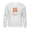 Run Row Repeat Workout With Orange Letters Sweatshirt