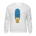 The Simpsons Marge Face Sweatshirt