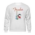 Snoopy Guitar Player Fender Sweatshirt