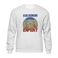 Social Distancing Expert Gamer Vintage Sweatshirt