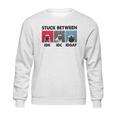 Stuck Between Idk Idc Pug Dog Sweatshirt