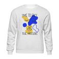 Time To Face The Mosaic Funny Creative Art Gift Sweatshirt