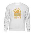 Toddler Lil Home Slice Funny Pizza Pie Younger Sibling Family Sweatshirt