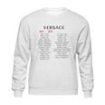 Versace China Shirt Hong Kong 1 Long Sleeve TshirtShirt Sweatshirt