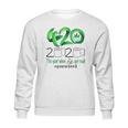 Weed Cannabis 420 Stone 2020 Quarantine Sweatshirt