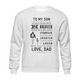 Word For Son Back Print New Style Sweatshirt