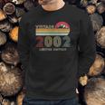 19 Years Old Gifts Vintage 2002 Limited Edition 19Th Birthday Sweatshirt Gifts for Him