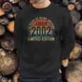 19 Years Old Vintage July 2002 Limited Edition 19Th Birthday Sweatshirt Gifts for Him