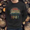 1981 Retro Vintage 41 Years Old 41St Birthday Gift Sweatshirt Gifts for Him