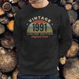 1991 Vintage Limited Edition Original Parts 30Th Birthday Sweatshirt Gifts for Him