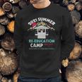 2021 Summer Re Education Camp Department Homeland Security Sweatshirt Gifts for Him