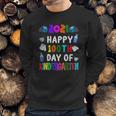 2022 Happy 100Th Day Of Kindergarten Cute 100 Days Sweatshirt Gifts for Him