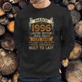 25Th Birthday Gift 25 Years Old Retro Vintage March 1996 Ver2 Sweatshirt Gifts for Him