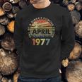 44 Years Old Birthday Gifts Awesome Since April 1977 Ver2 Sweatshirt Gifts for Him