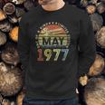 44 Years Old Birthday Awesome Since May 1977 44Th Birthday Sweatshirt Gifts for Him