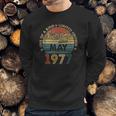 44 Years Old Birthday Awesome Since May 1977 Ver2 Sweatshirt Gifts for Him