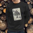 Alice In Wonderland We Are All Mad Here Ace Of Spades Sweatshirt Gifts for Him