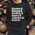 Allman Brothers White Sweatshirt Gifts for Him