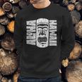 Aloha Hawaii Tiki Statue Sweatshirt Gifts for Him