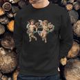 Angelic Vintage Cherub Design Charming Baby Angels Sweatshirt Gifts for Him