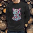 Anime Aesthetic Pastel Goth Ramen Noodle Cat Gifts Sweatshirt Gifts for Him