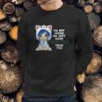 Anime Chibi Girl Not Weird Just Creative Kawaii Otaku Sweatshirt Gifts for Him