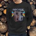 Arcade Cabinet Machine 1970 1980 1990 Video Game Collection Sweatshirt Gifts for Him