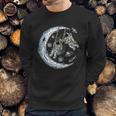 Astronauts Moon Swinging Sweatshirt Gifts for Him