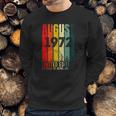 August 1972 49 Years Old 1972 Birthday Gift Sweatshirt Gifts for Him