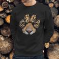 Awesome Jaguar Paw Print Sweatshirt Gifts for Him