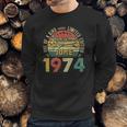 Awesome Since June 1974 47Th Bday Decorations 47 Years Old Sweatshirt Gifts for Him