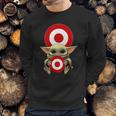 Baby Yoda Hug Target Circle ShirtShirt Sweatshirt Gifts for Him