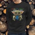 Baby Yoda It’S Ok To Be Different Sweatshirt Gifts for Him