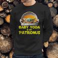 Baby Yoda The Mandalorian Is My Patronus Shirt Sweatshirt Gifts for Him