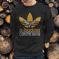 Badass Corvette Sweatshirt Gifts for Him