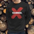 Banned Retro 1 Jordan Shirt Hoodie Sweatshirt Gifts for Him