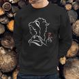 Beauty Beast Silhuette Sweatshirt Gifts for Him