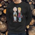 Beavis And Butt-Head Do Back To The Future Sweatshirt Gifts for Him