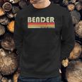 Bender Surname Funny Retro Vintage 80S 90S Birthday Reunion Sweatshirt Gifts for Him