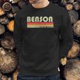 Benson Surname Funny Retro Vintage 80S 90S Reunion Sweatshirt Gifts for Him