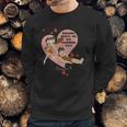 Betty Boop Breaking Hearts Valentines Day Sweatshirt Gifts for Him