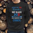 Biden Roses Are Red Kamala Not Black Joe Sweatshirt Gifts for Him