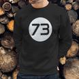 The Big Bang Theory Sheldon 73 Light Sweatshirt Gifts for Him