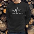 Black Ar 15 Come And Take It Sweatshirt Gifts for Him